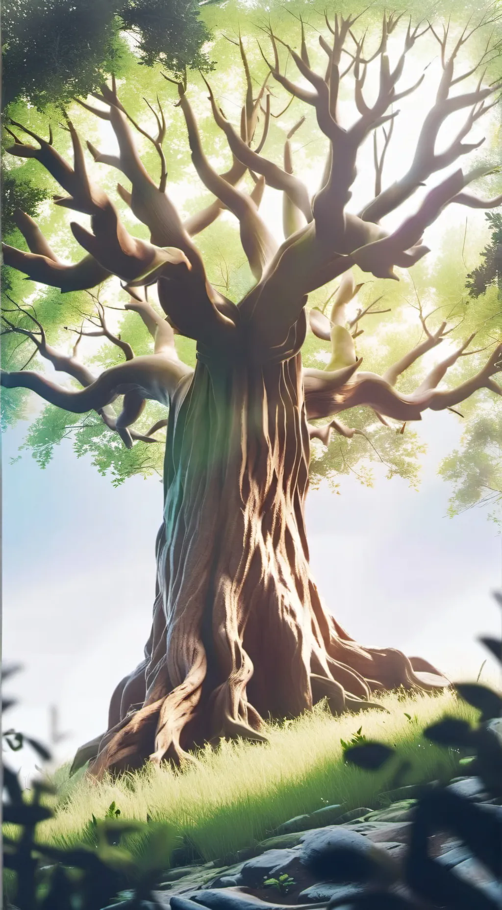 ai character: vee SNAPS!  background