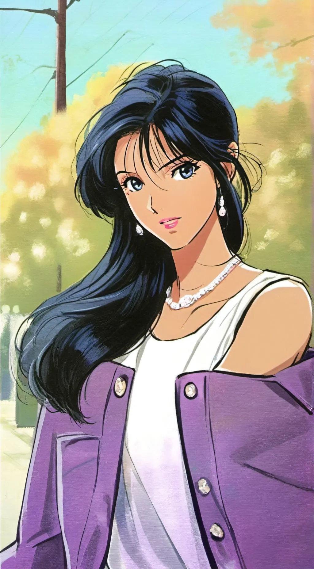 ai character: aphmau sleep over background