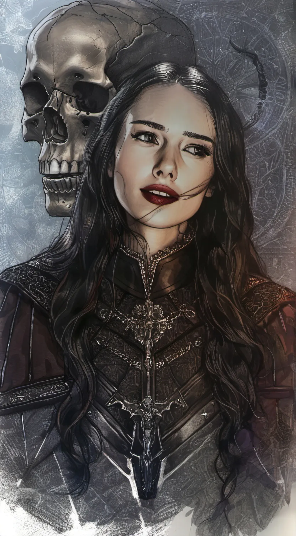 ai character: Carmen Divince background