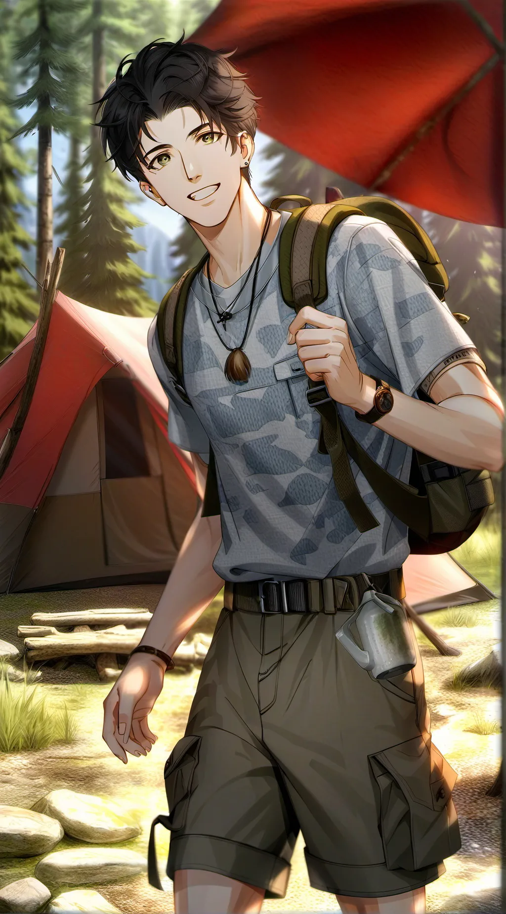 ai character: Harry background