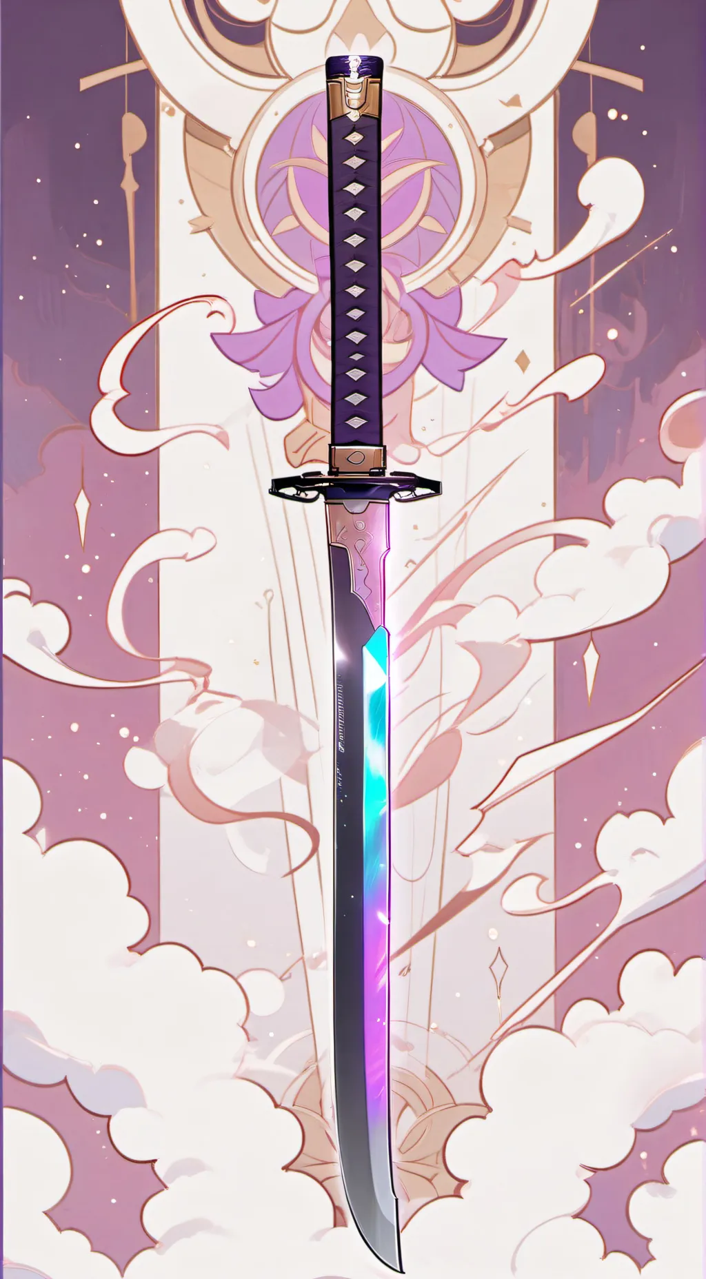 ai character: sword aura  background