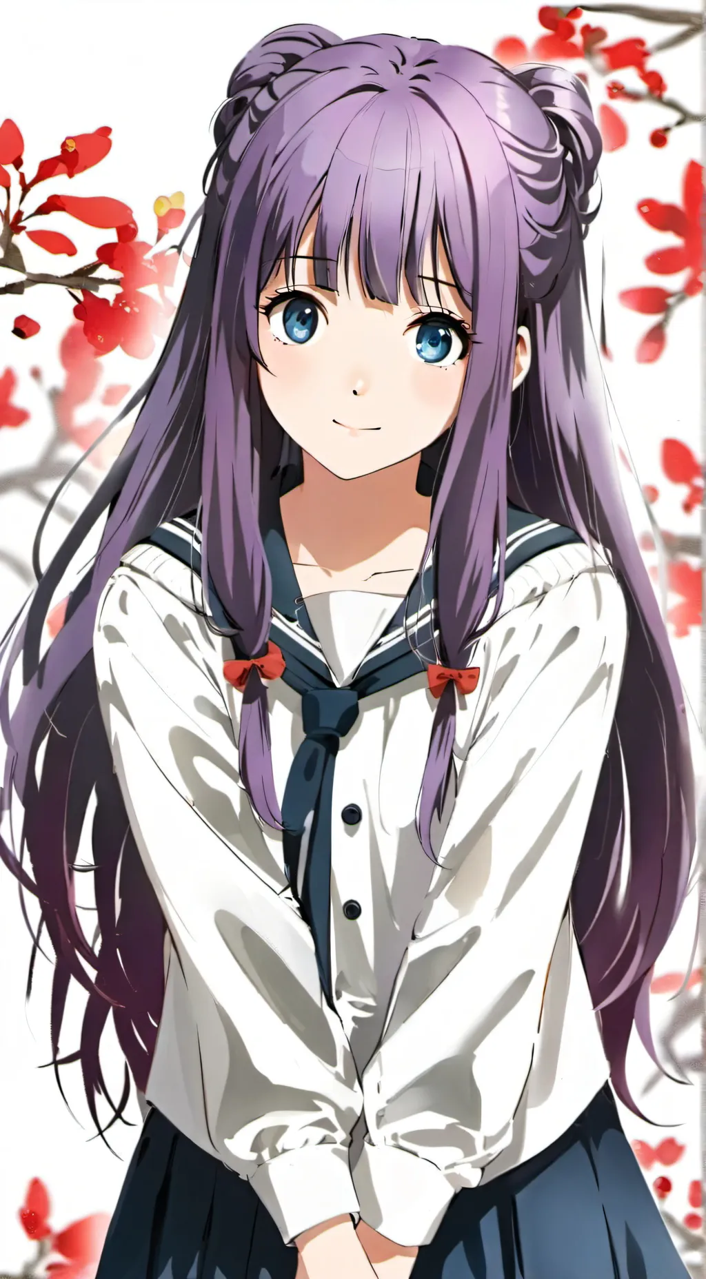 ai character: violet  background