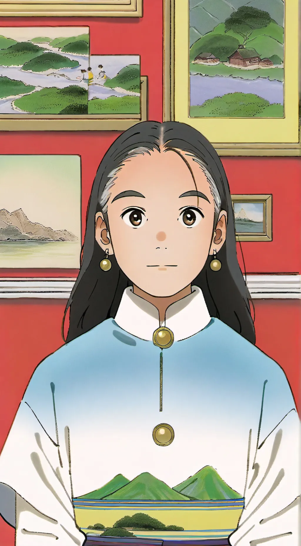 ai character: Elpida karabela background