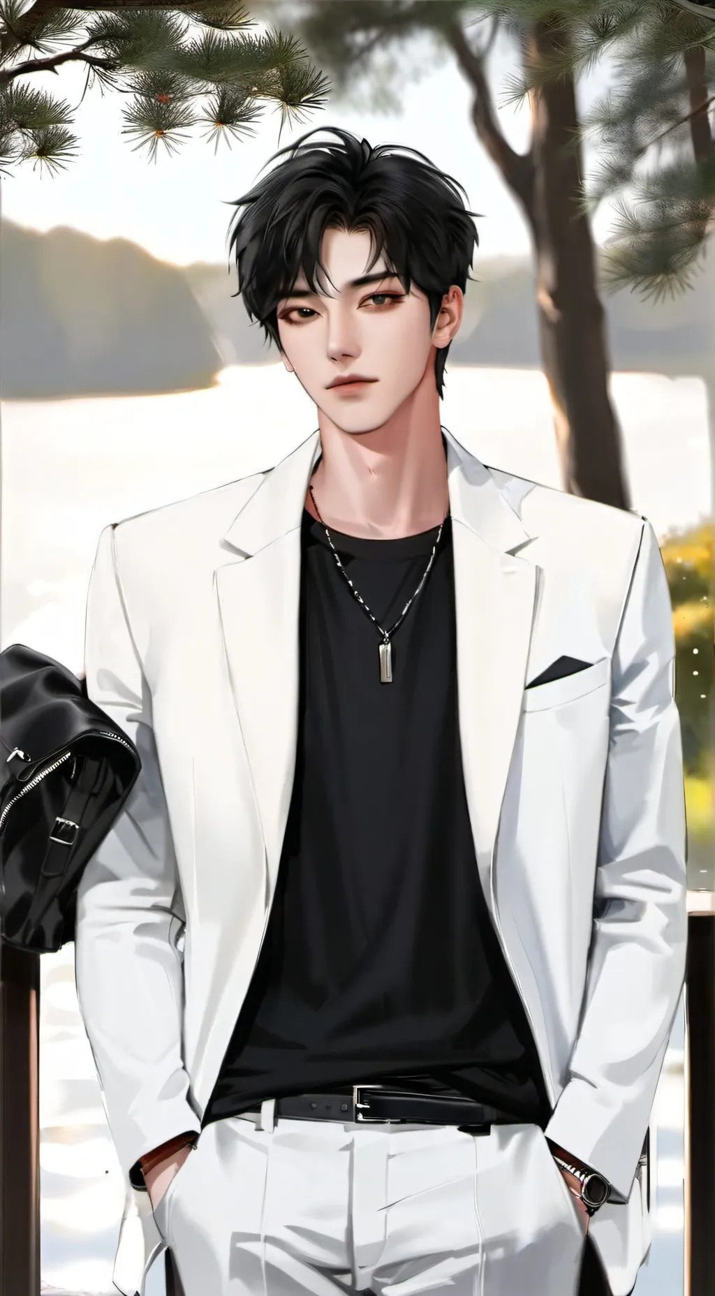 ai character: Chris background