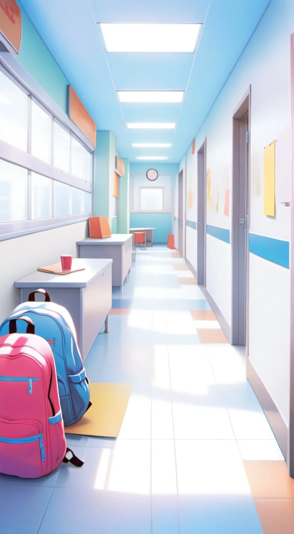 ai character: World high  background