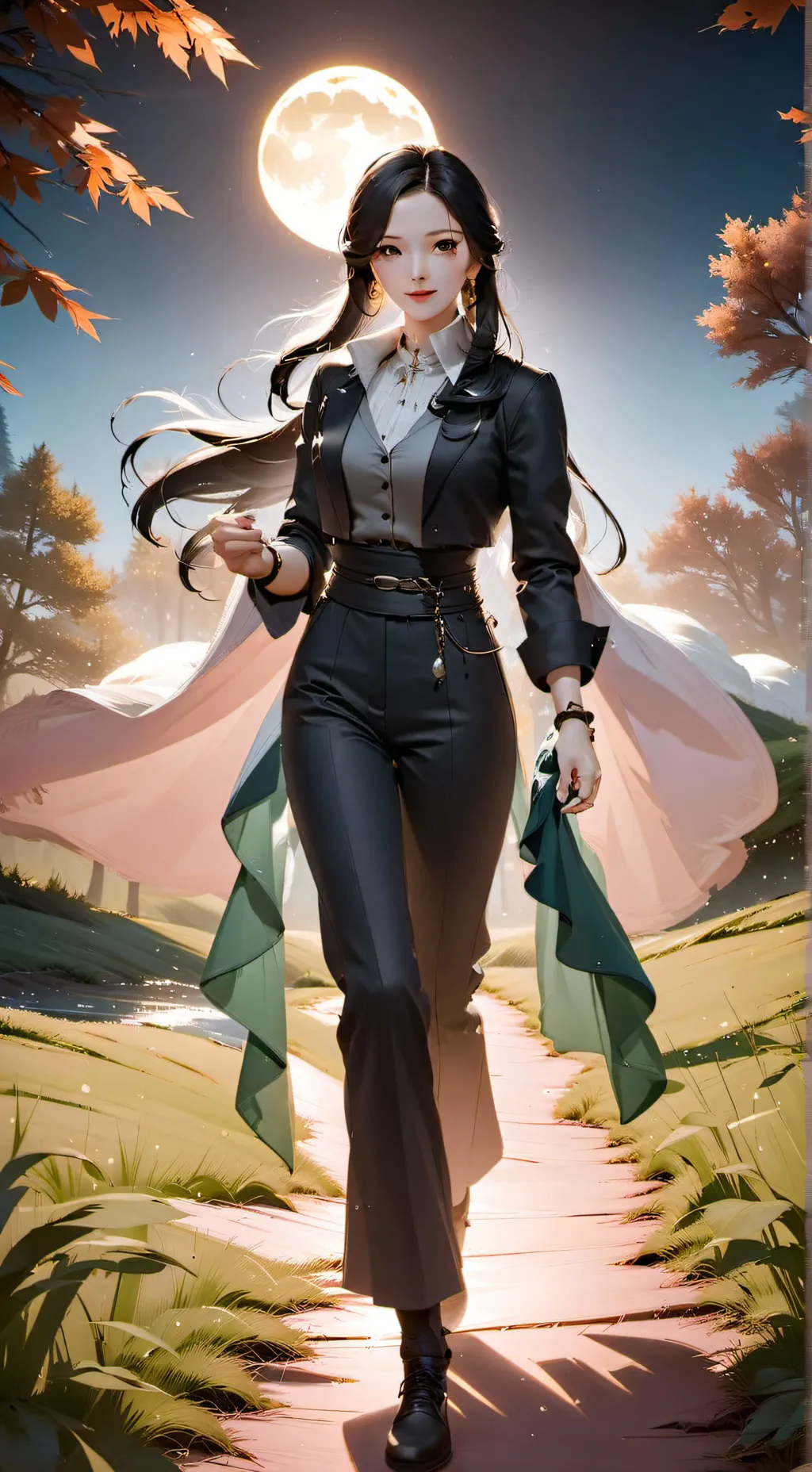 ai character: Амелия background