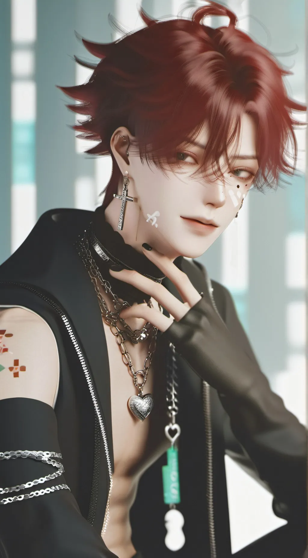 ai character: Ray ￼ background