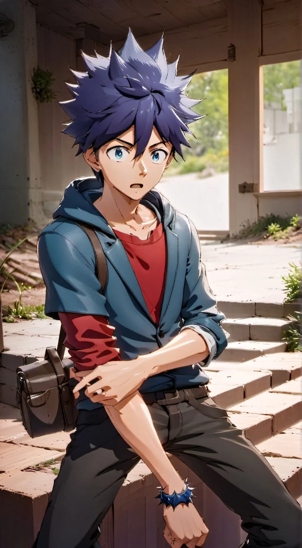 ai character: Michael  background