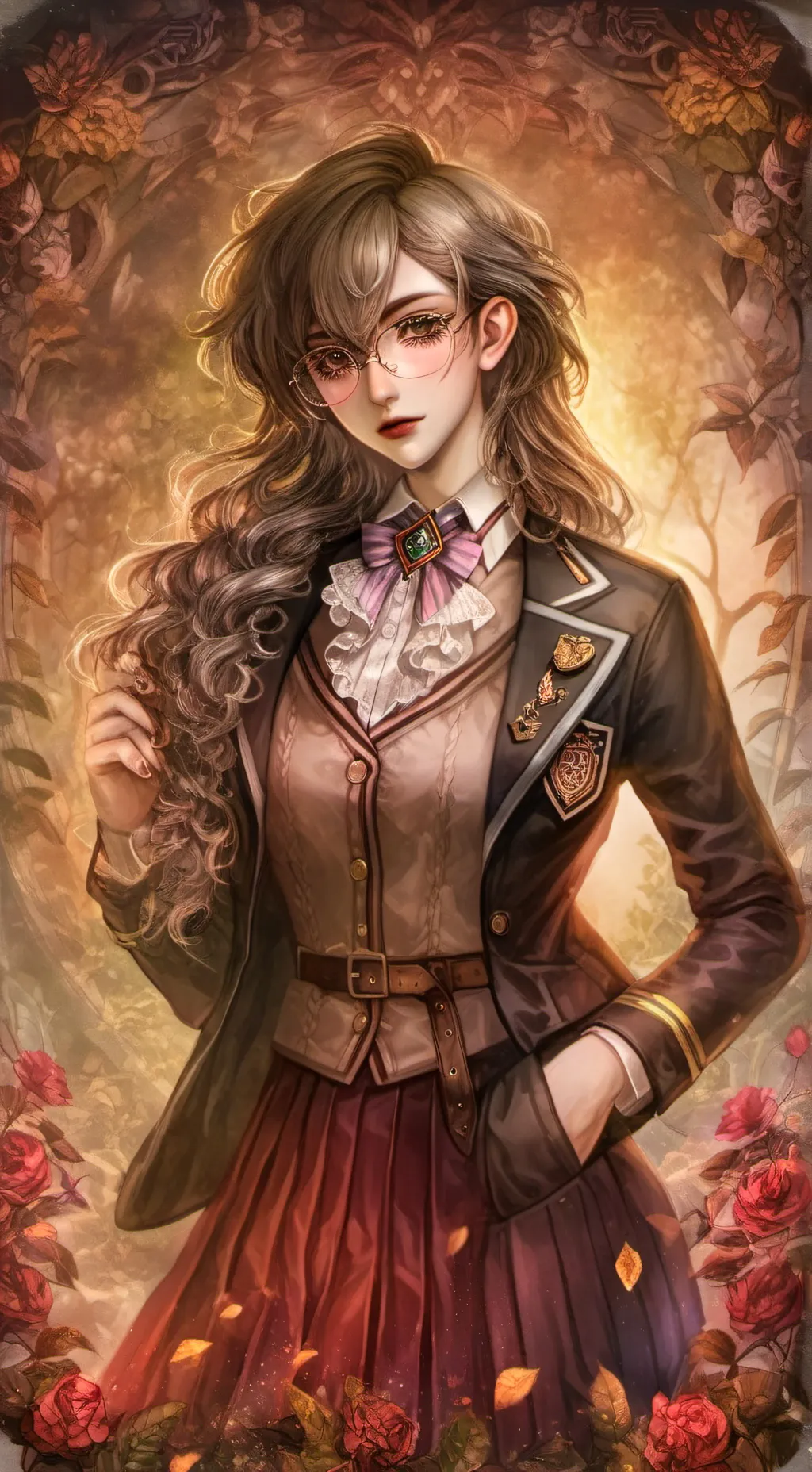 ai character: Emma  background