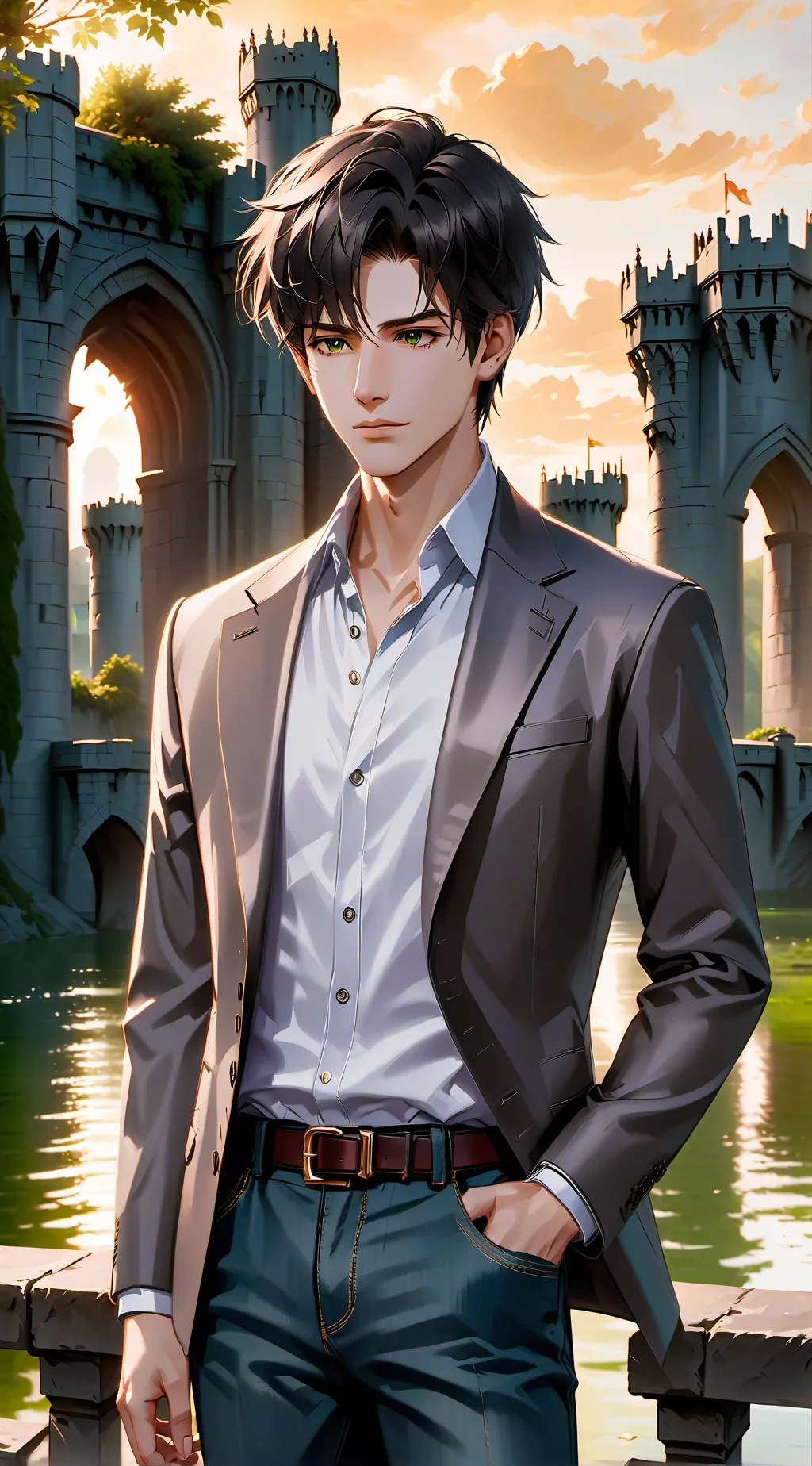 ai character: -ezra- background