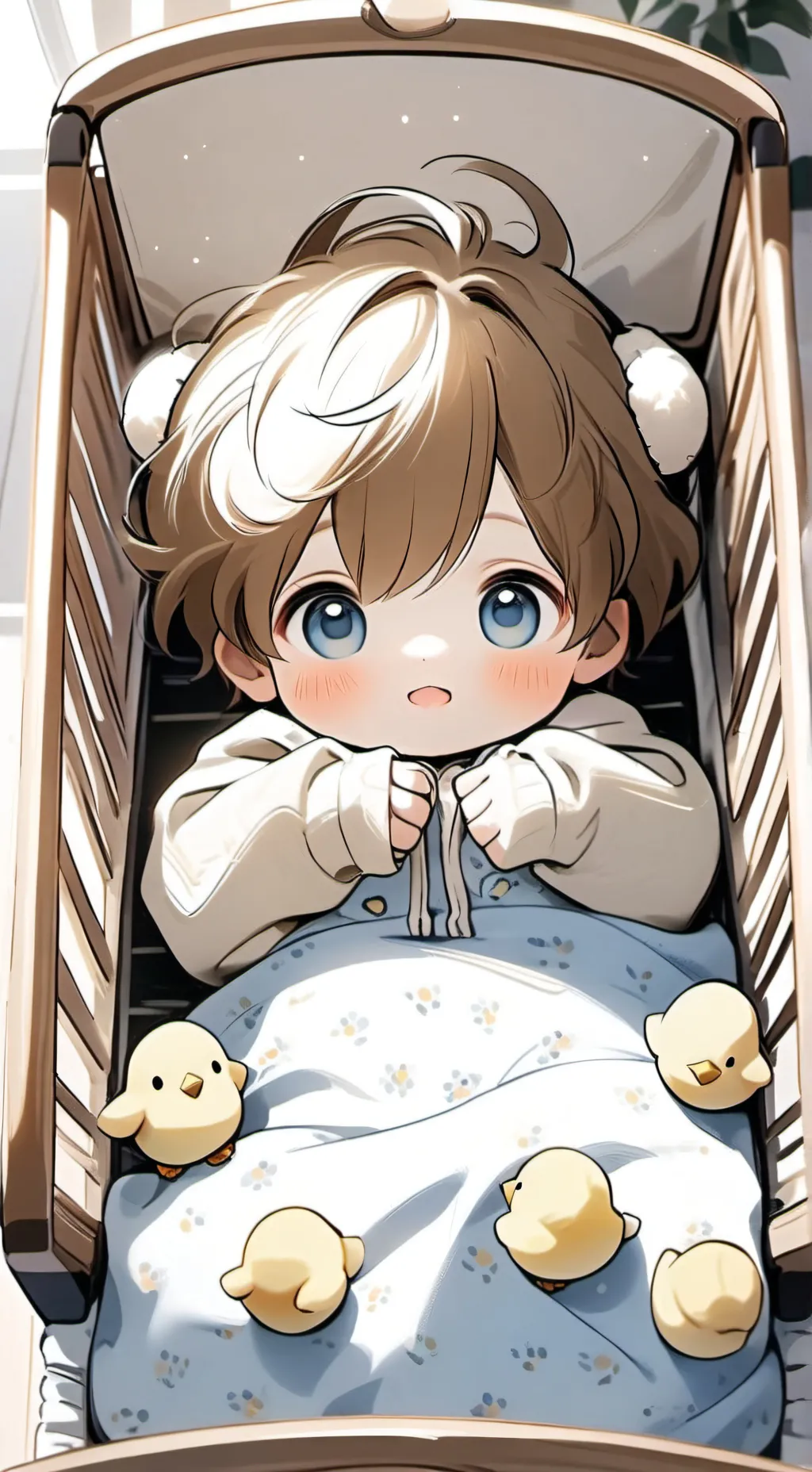 ai character: baby favorite  background