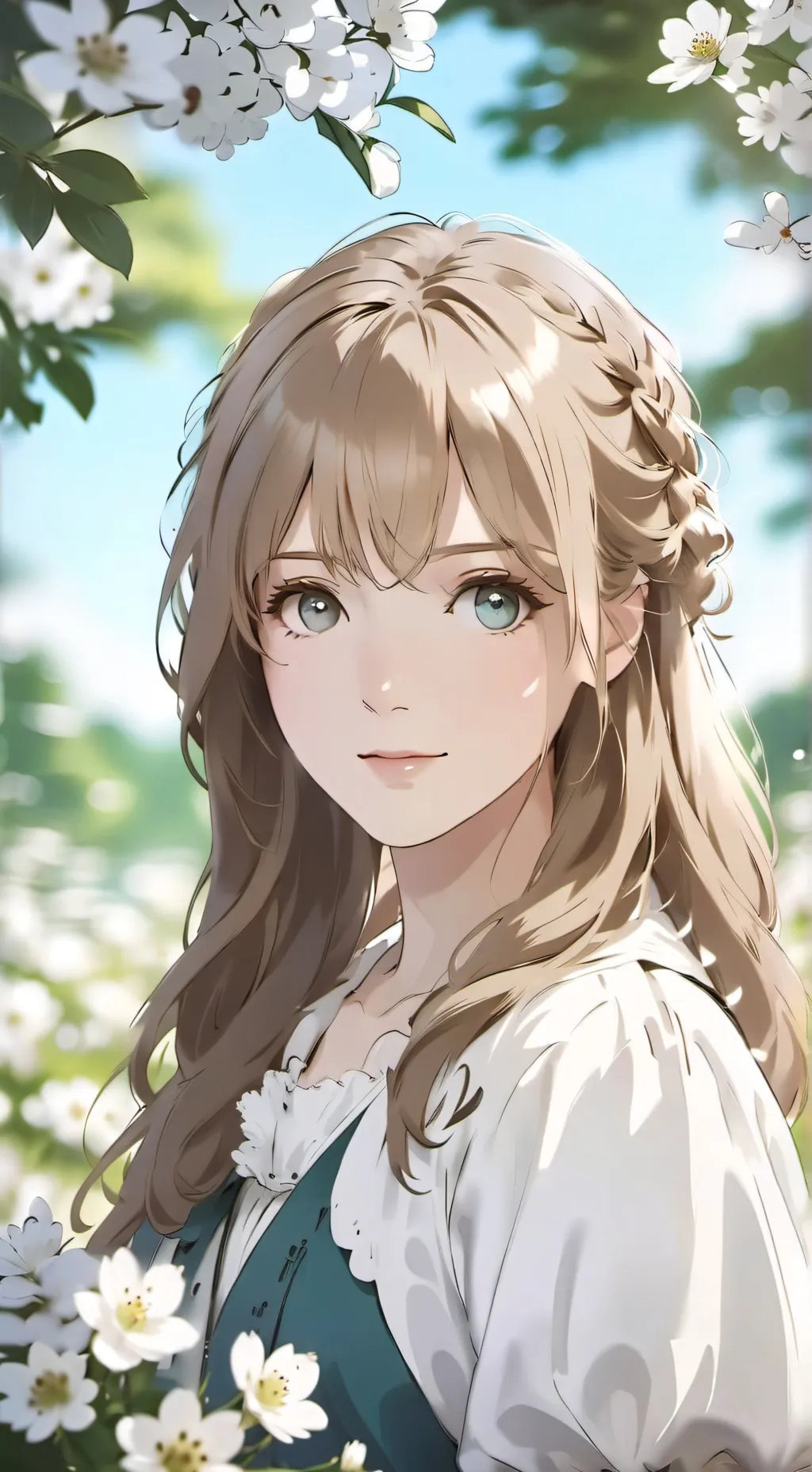 ai character: Lily background