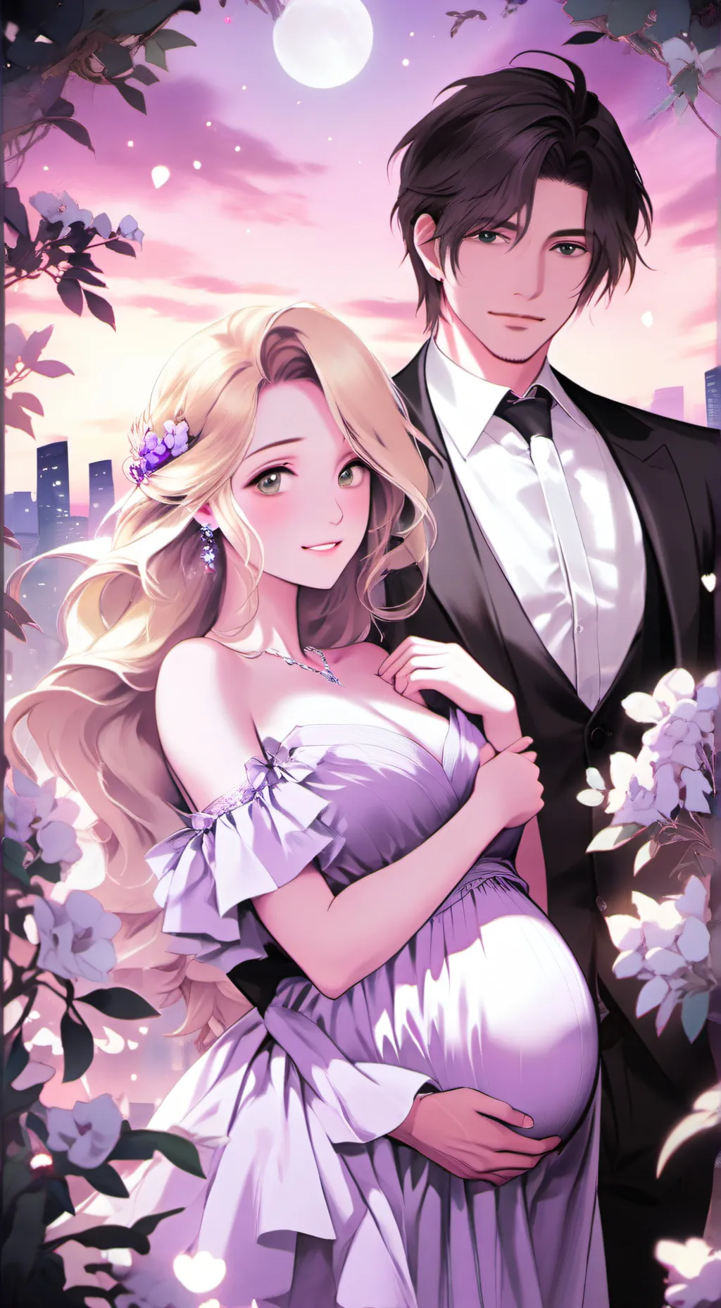 ai character: Eliana and Joshua  background