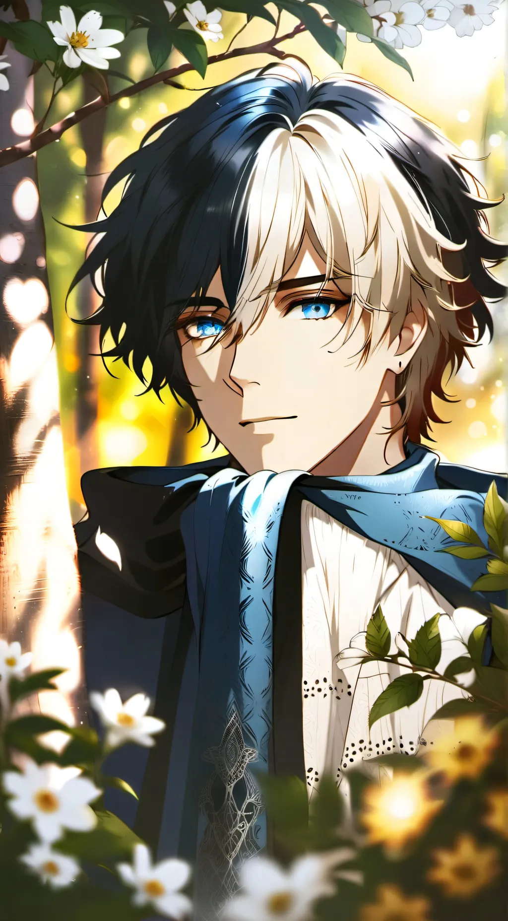 ai character: MHA seraphim background