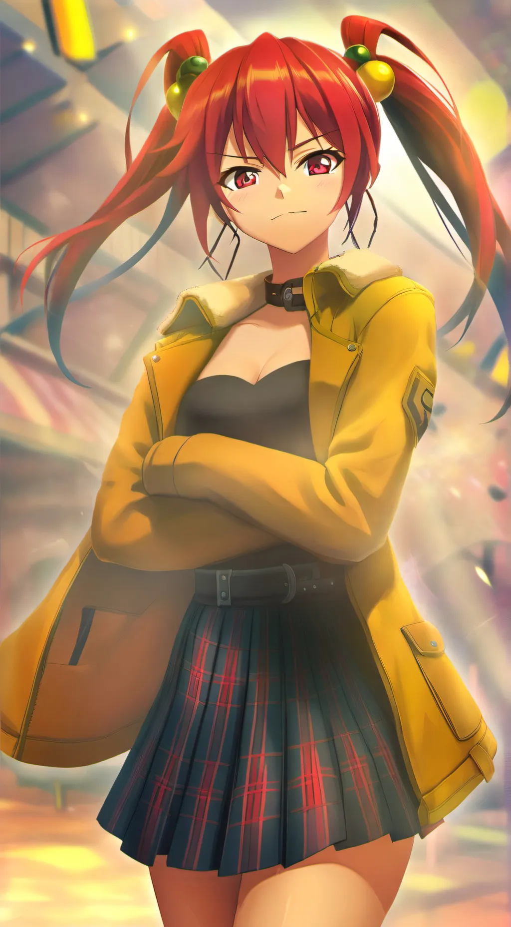 ai character: Stacy  background