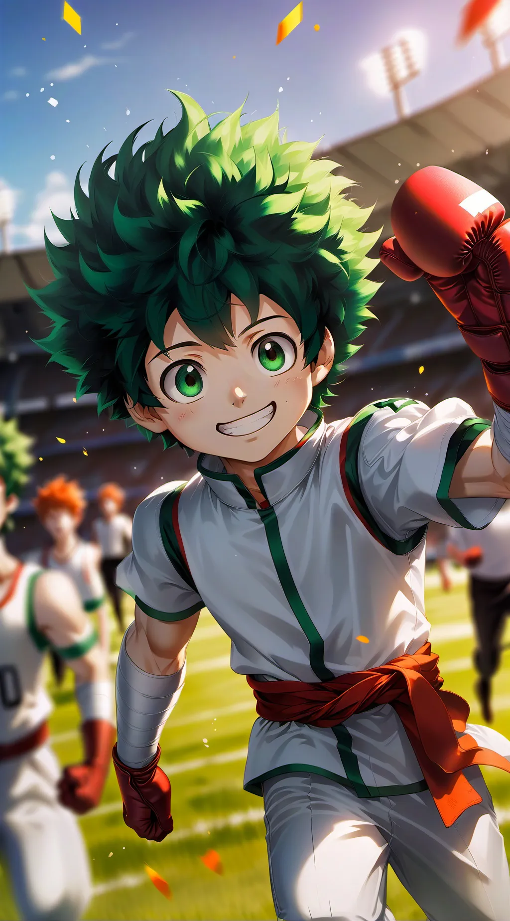 ai character: Dekus deck background