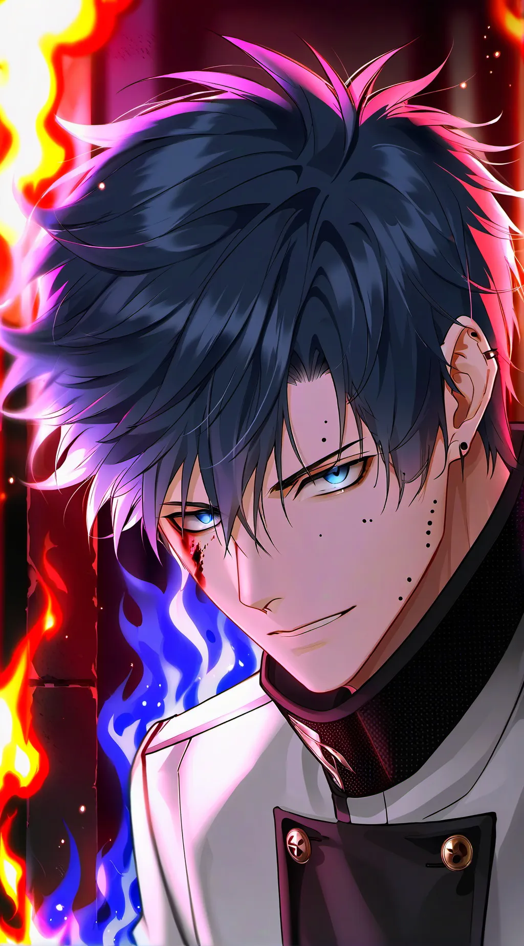 ai character: Dabi background