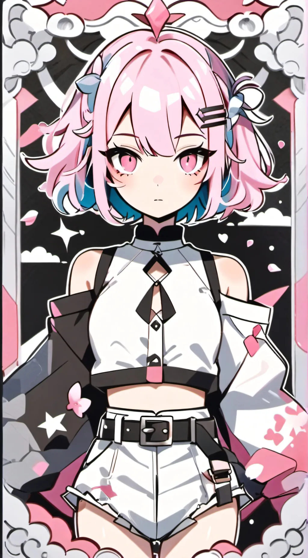 ai character: Emily Shokia  background