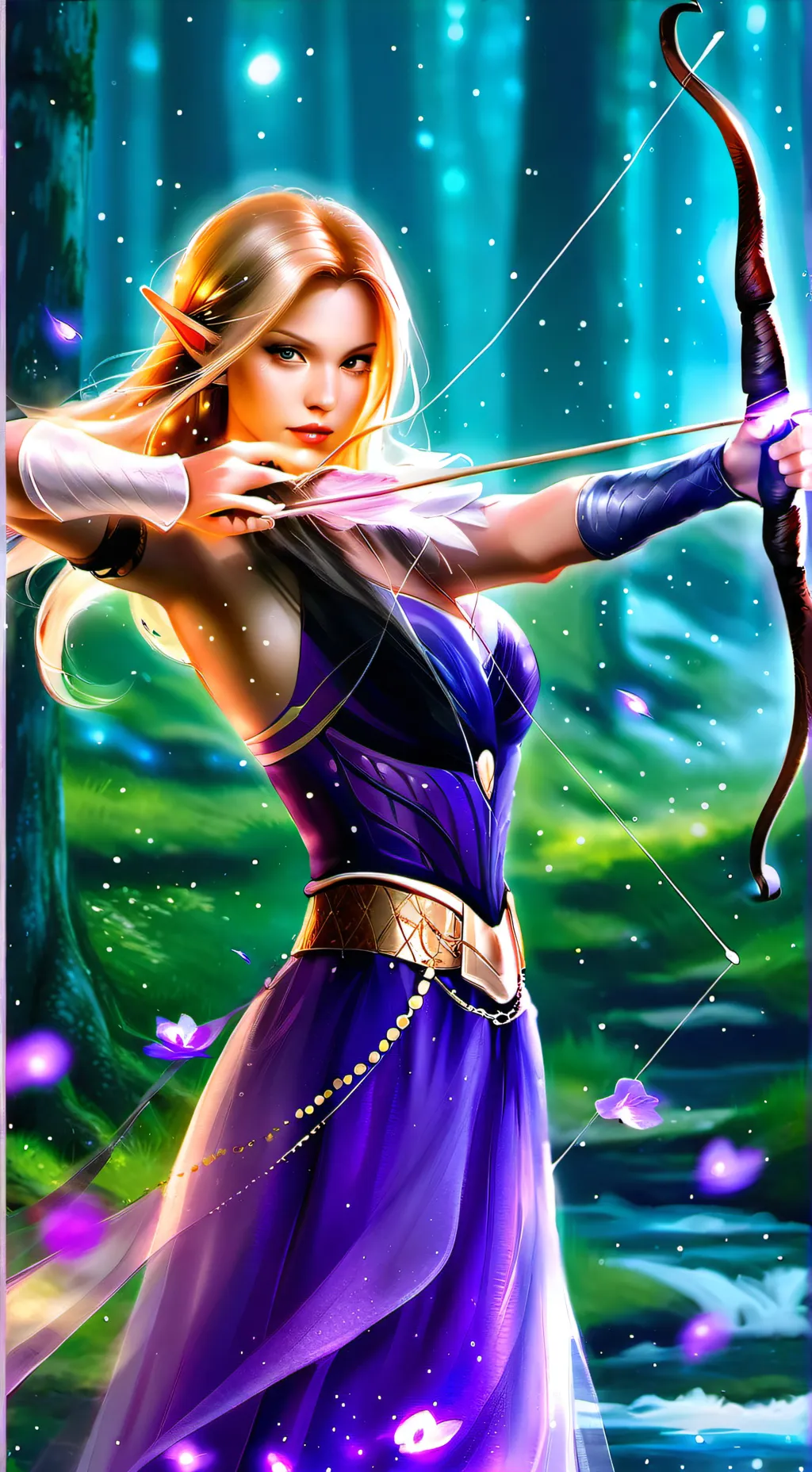 ai character: Evie Woods  background