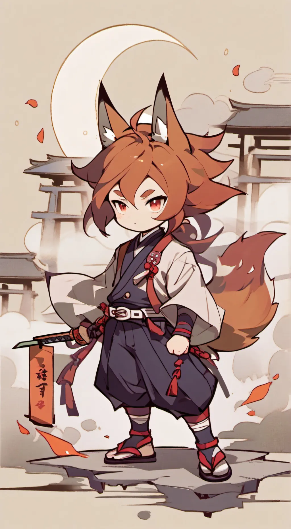 ai character: Fexo background