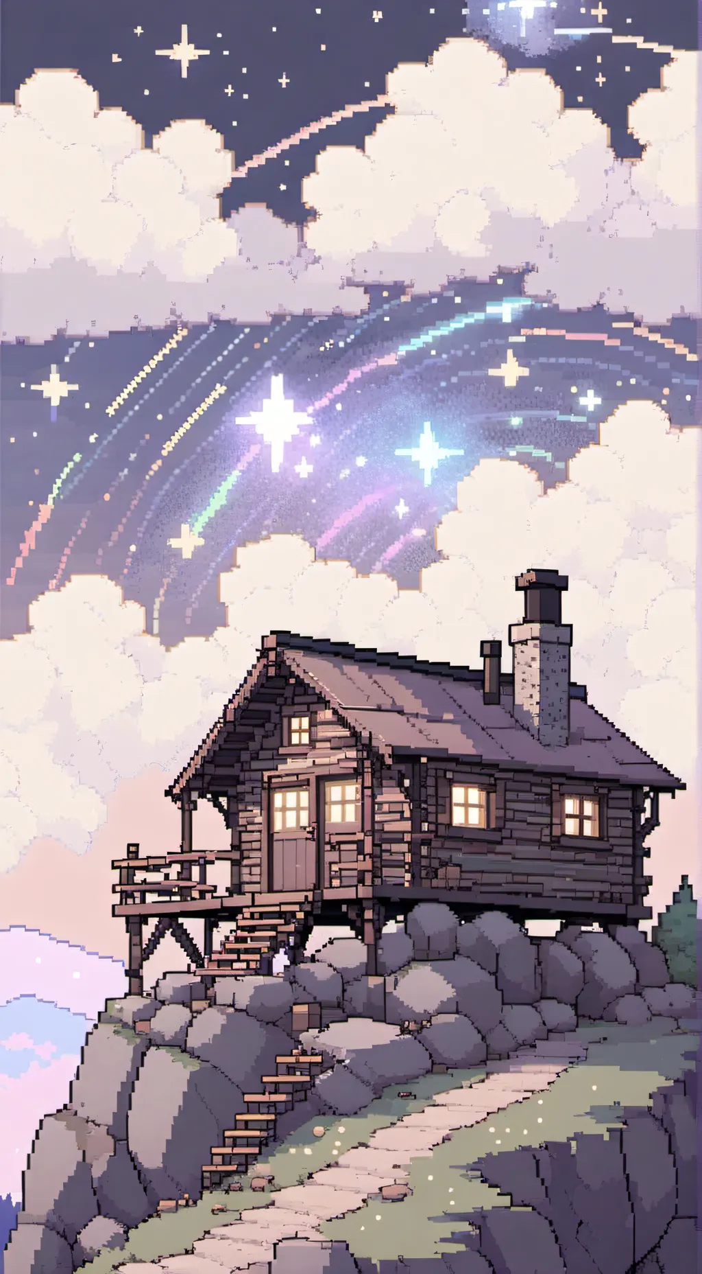 ai character: Bakugo Fantasy background