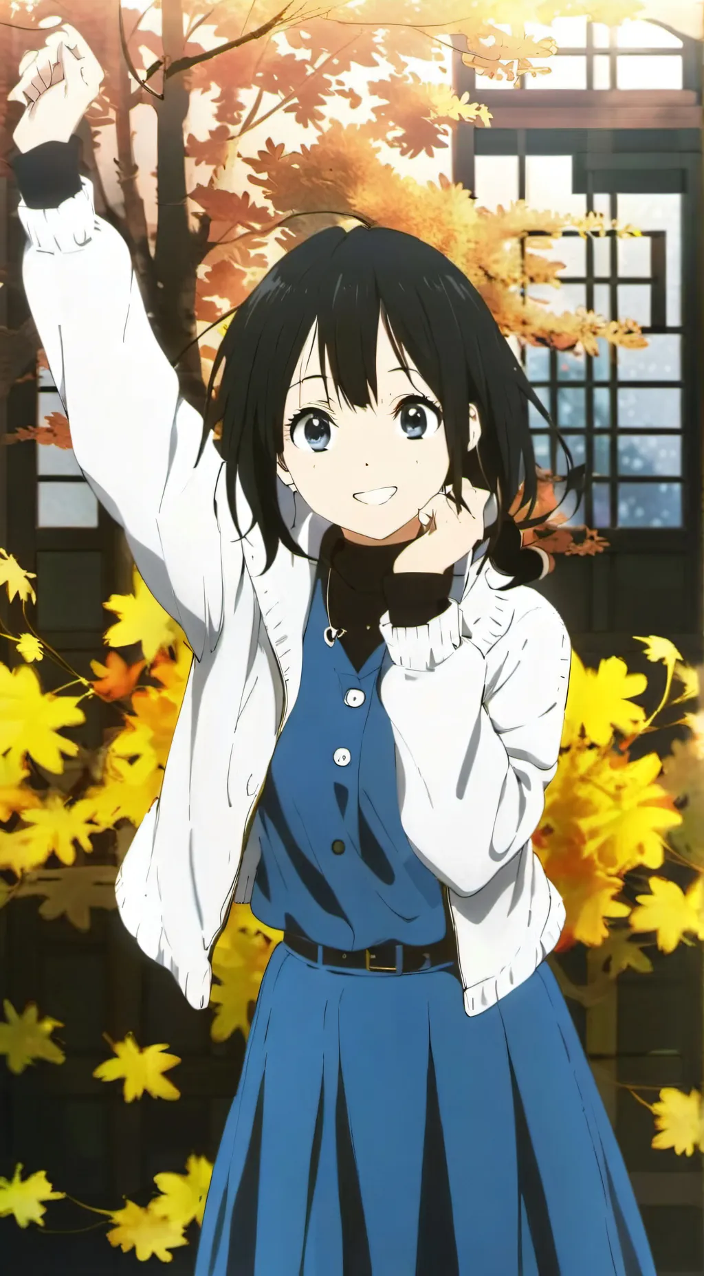 ai character: Kira/ayko background