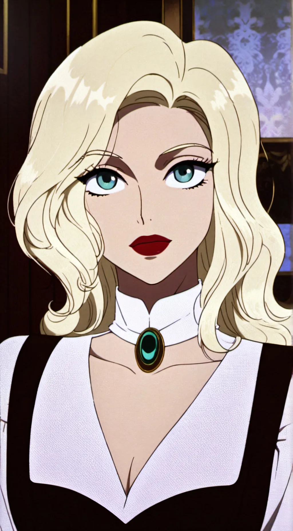 ai character: Sandy background