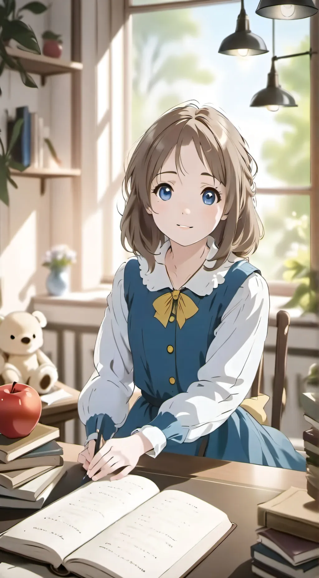 ai character: only say no once background