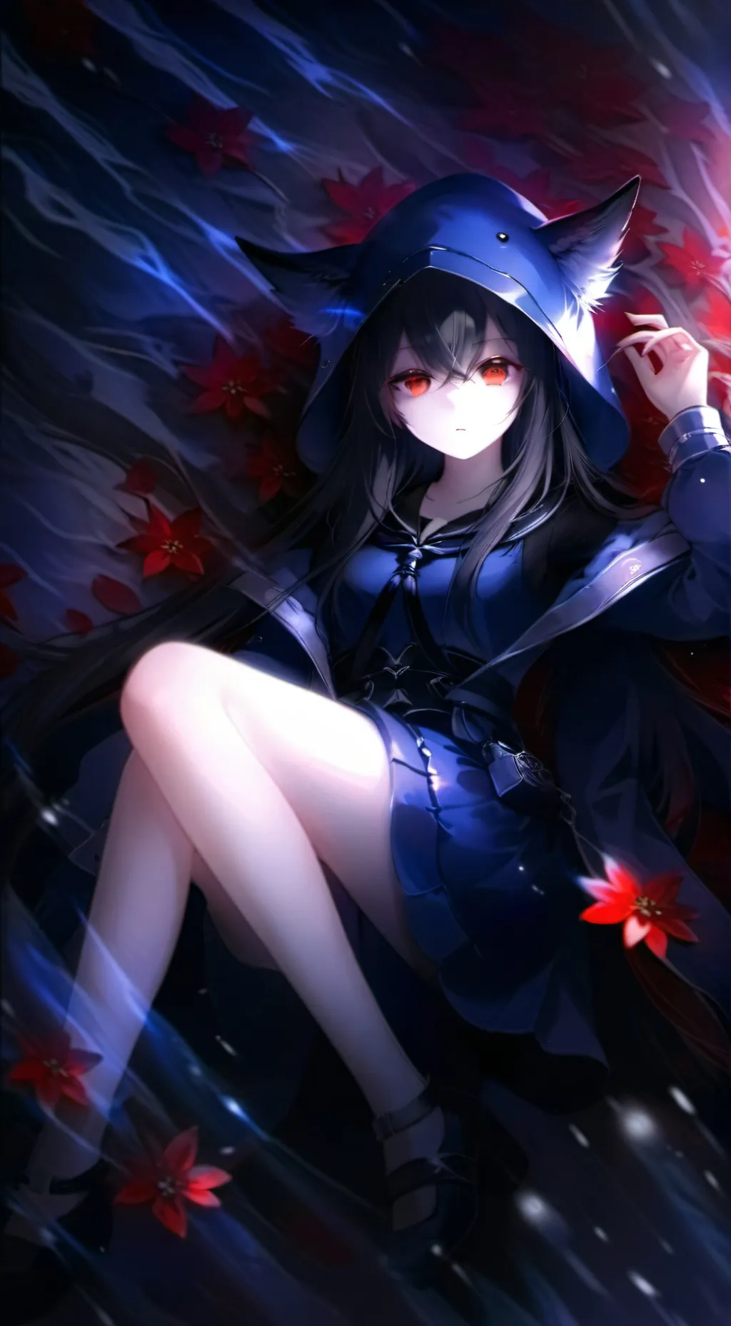 ai character: yushaza <3 background