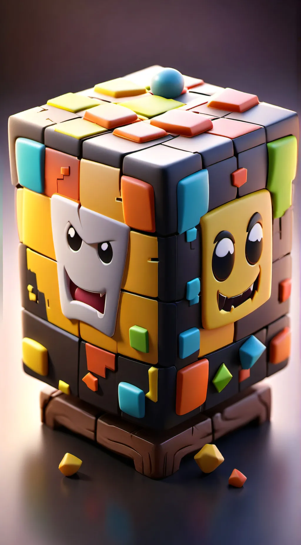 ai character: GeometryDash(child background