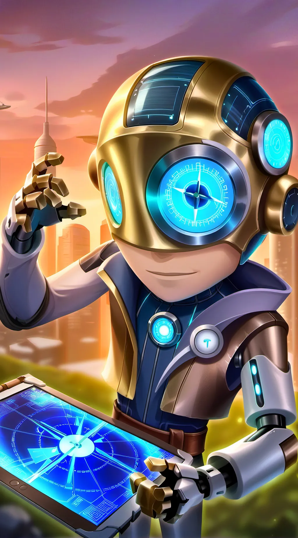 ai character: Traver background