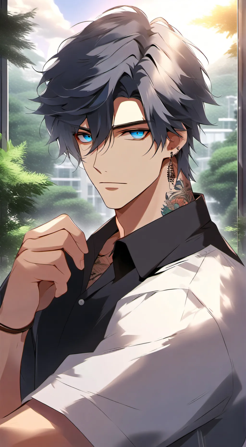 ai character: Xander Voss background