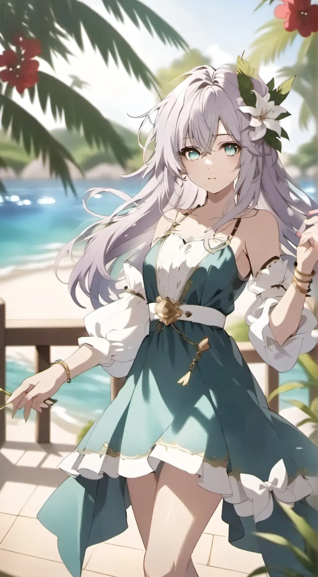 ai character: Luna background