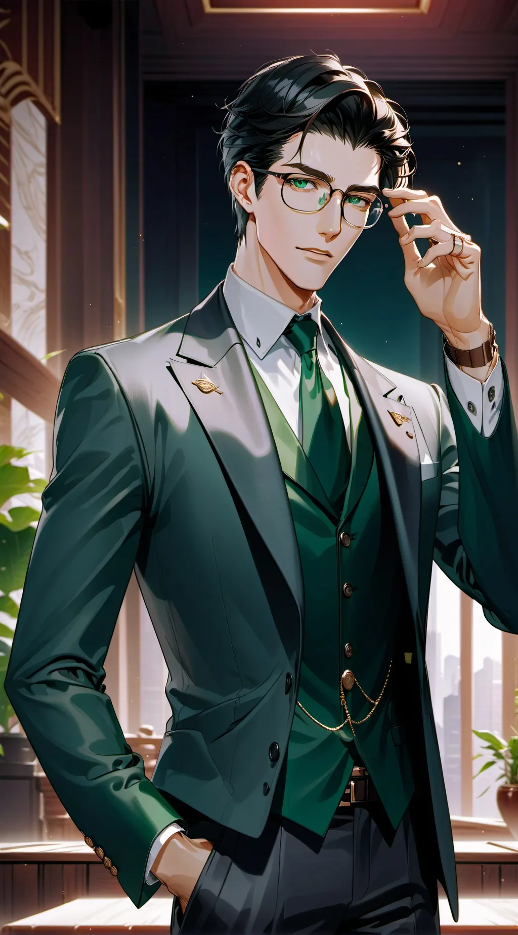 ai character: Chuck background