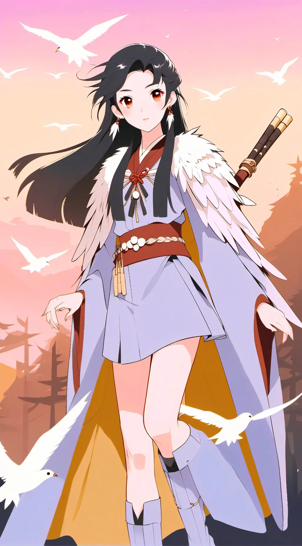 ai character: Ophelia  background