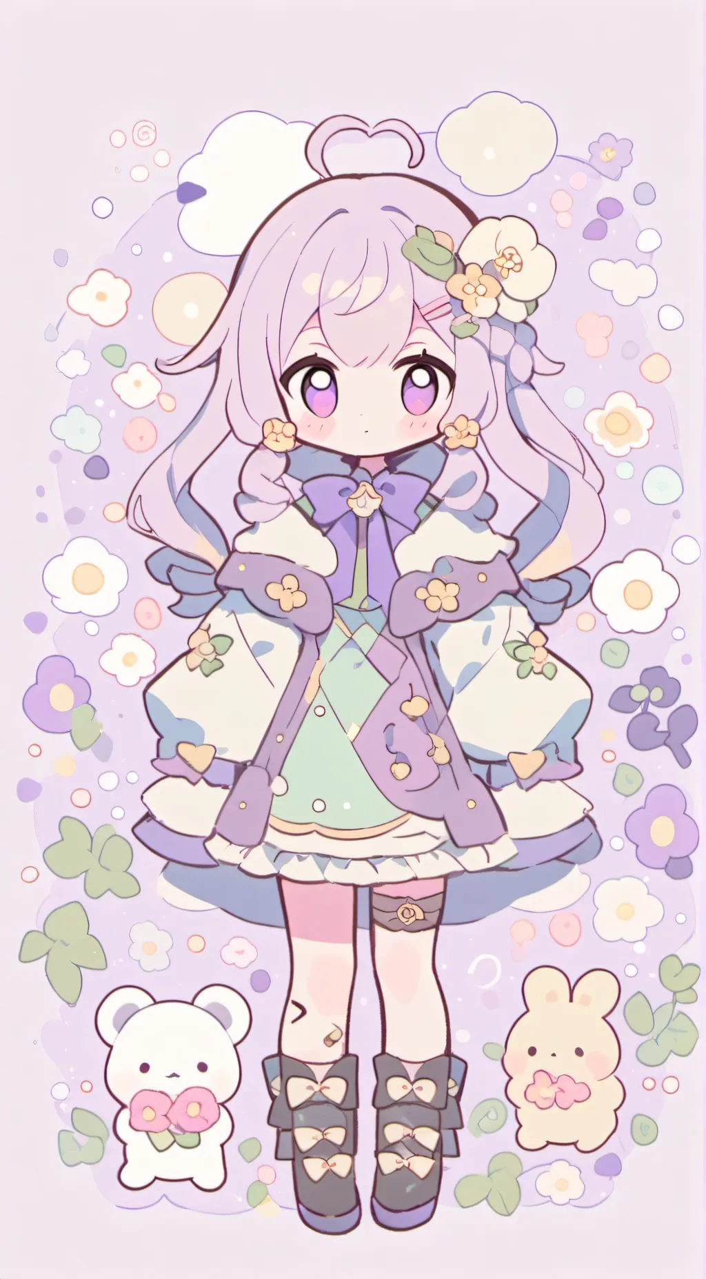 ai character: Shinobu  background