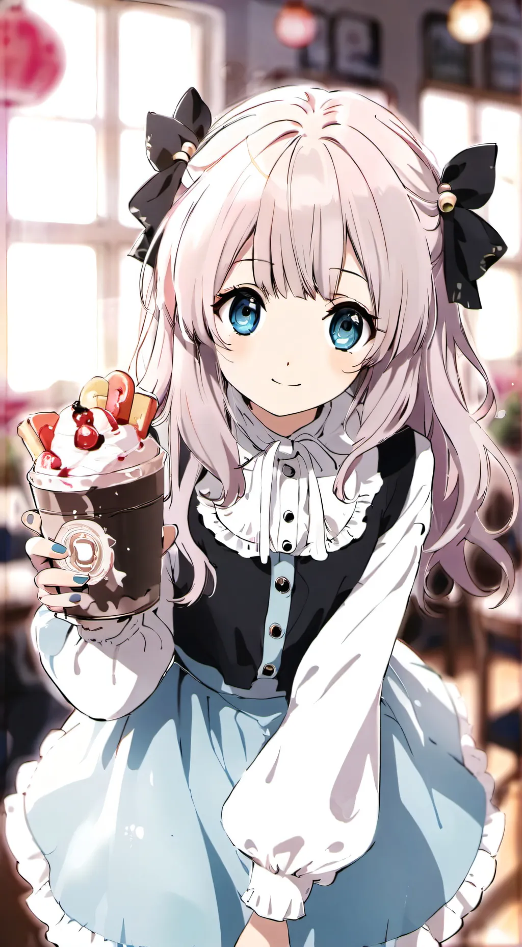 ai character: Cynthia background