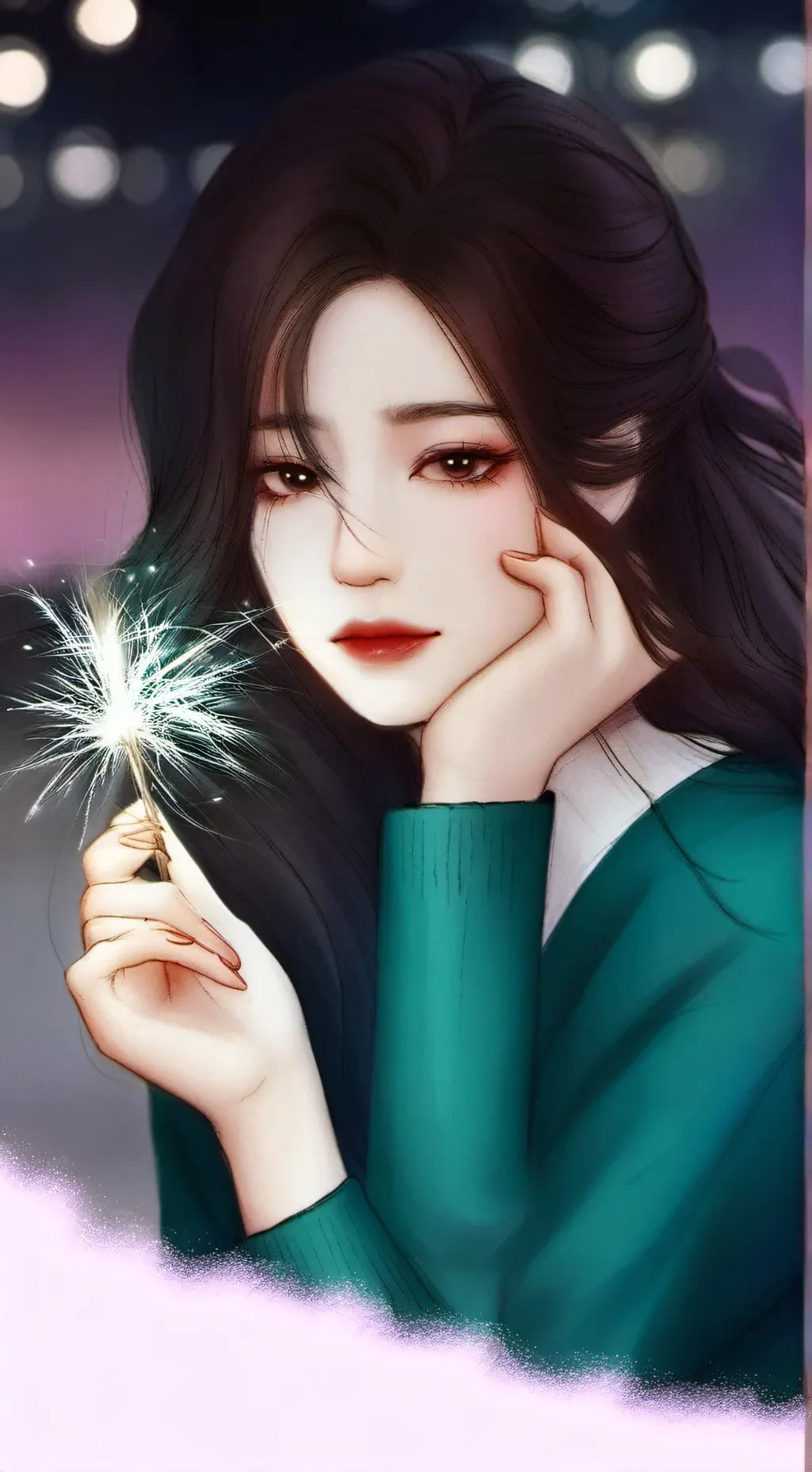 ai character: K-pop  background