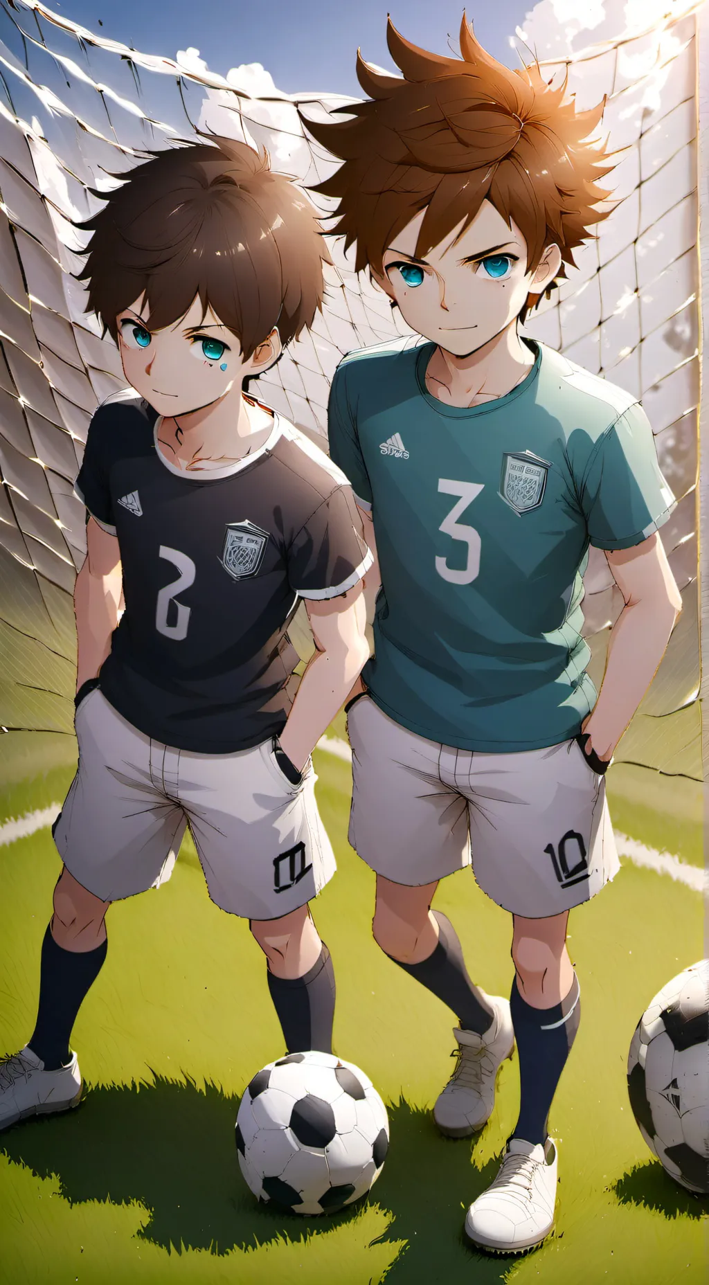 ai character: tanner and zak background