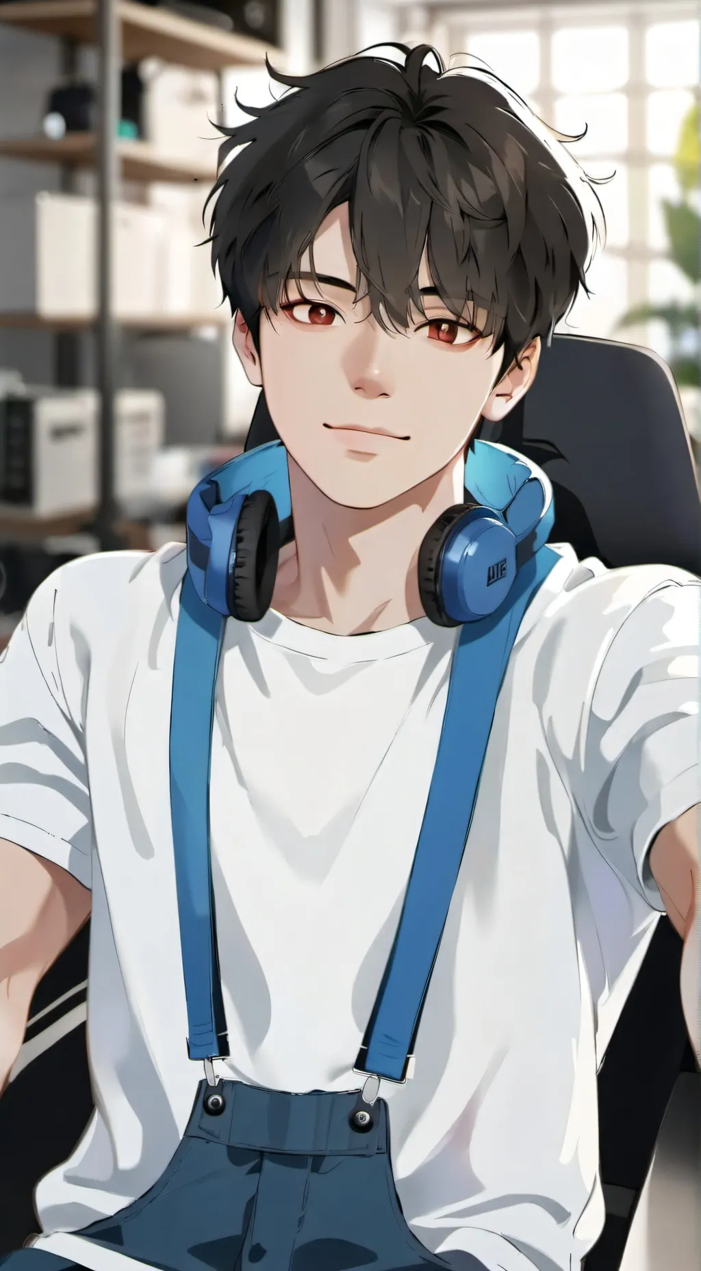 ai character: zebi  background