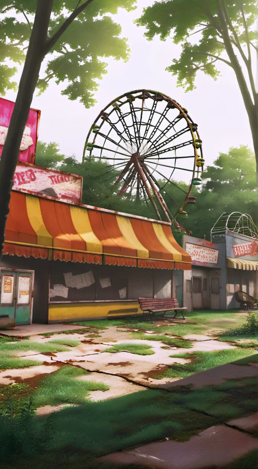 ai character: saphire park background