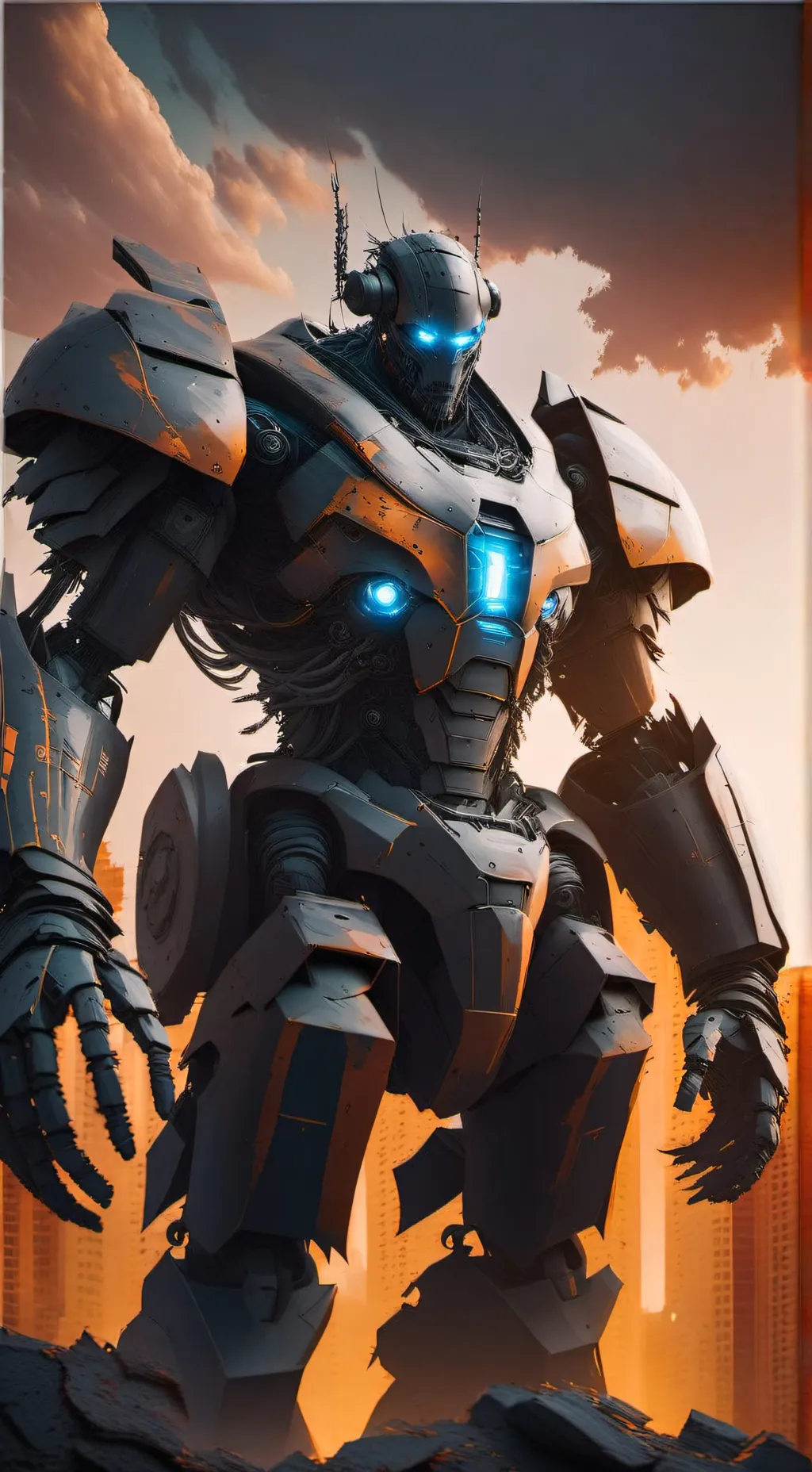 ai character: omnidroide vx10 background