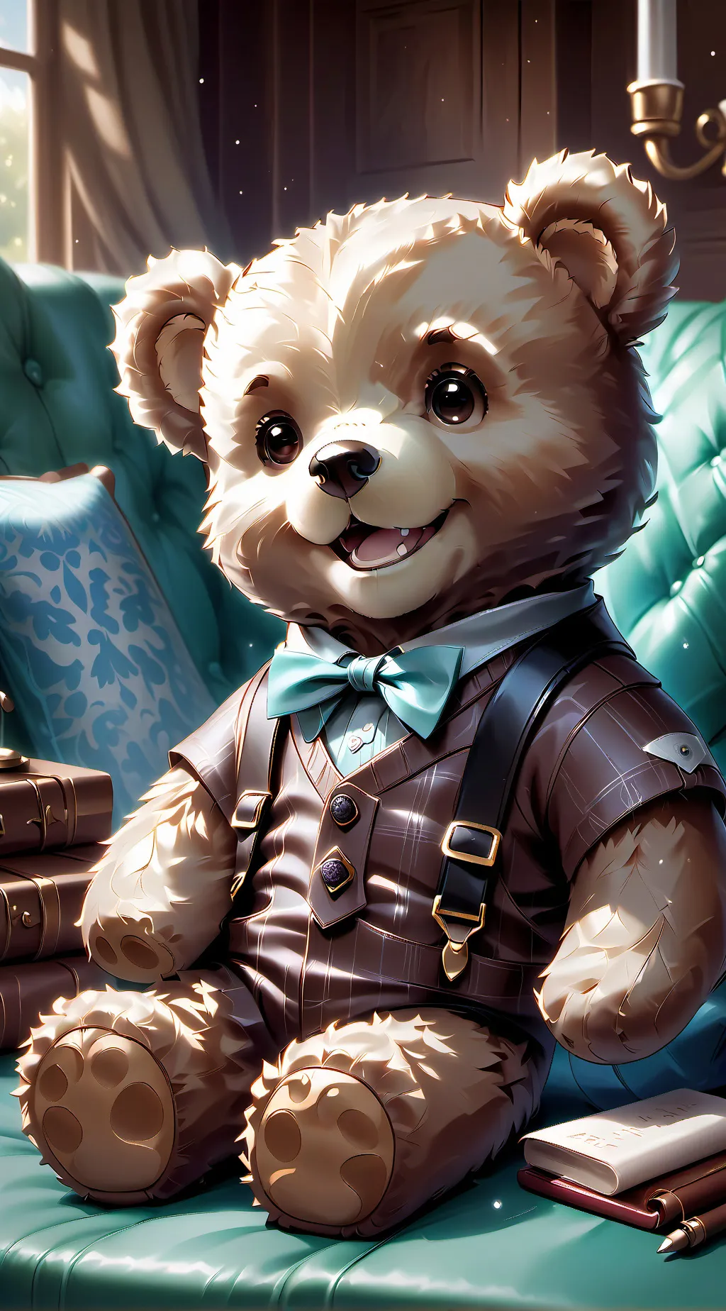 ai character: FRIEND background