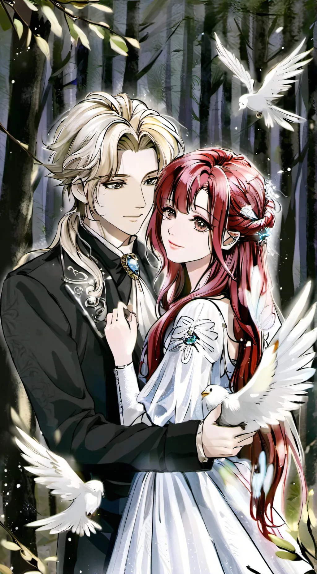 ai character: sunny's first kiss background