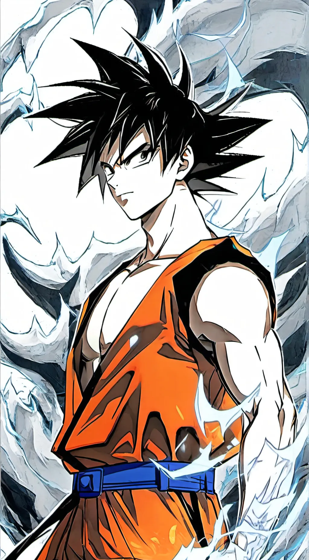 ai character: goku background