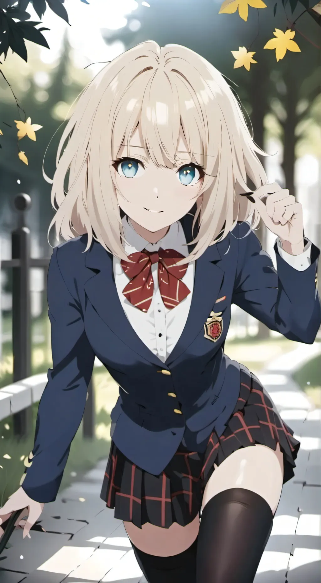 ai character: Fuuka HIkani background