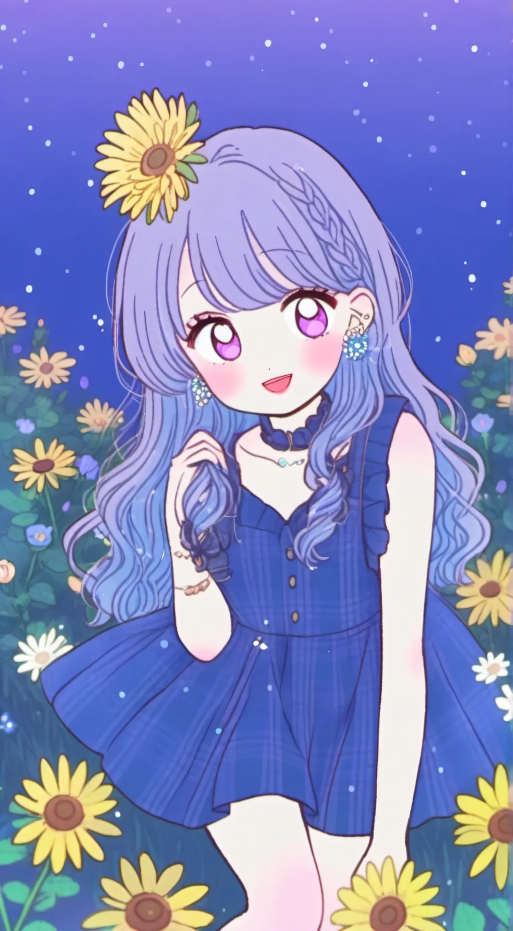 ai character: Heat background