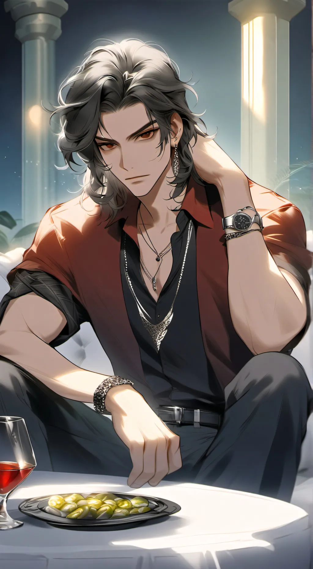 ai character: Collin background