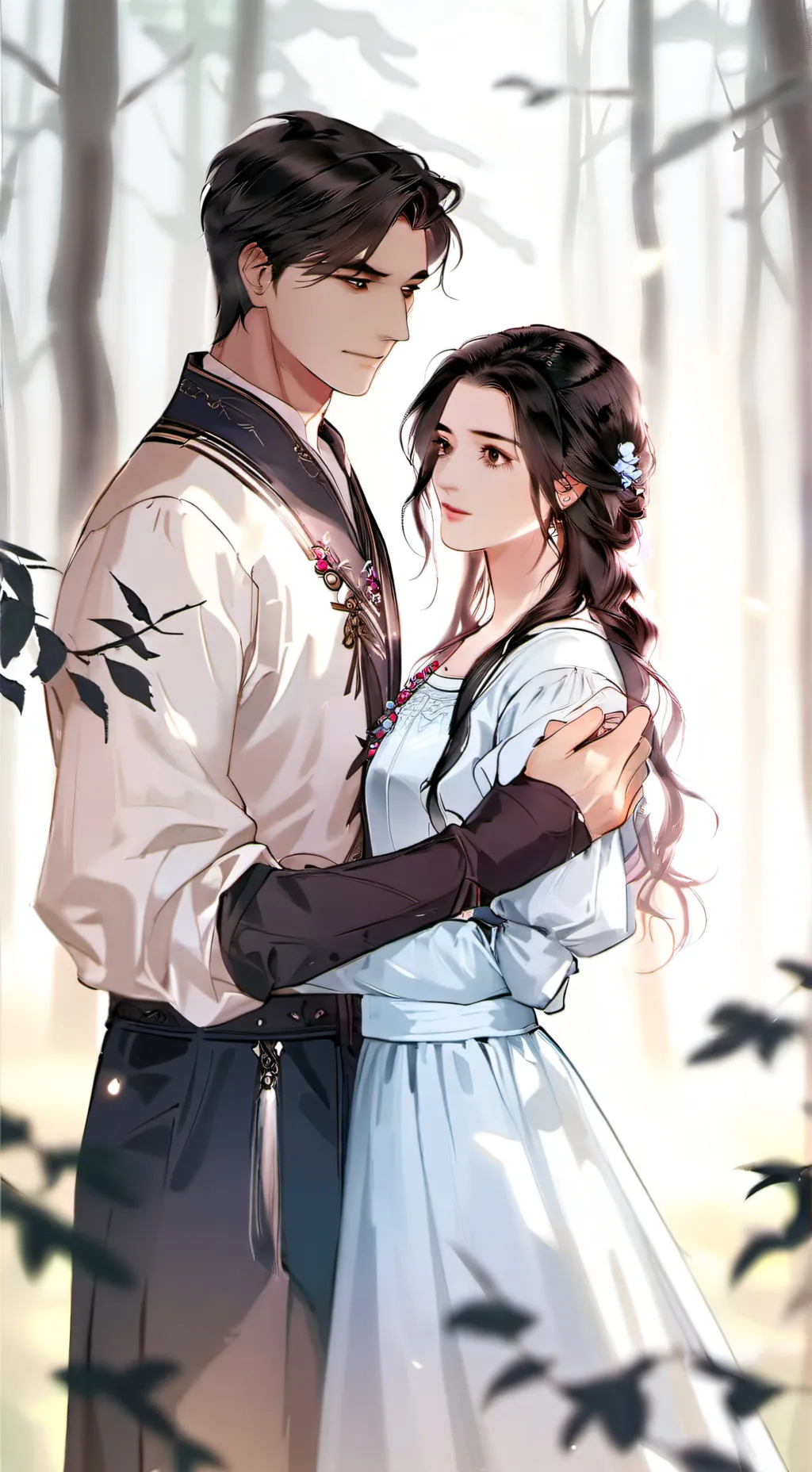 ai character: When Silence Watch background