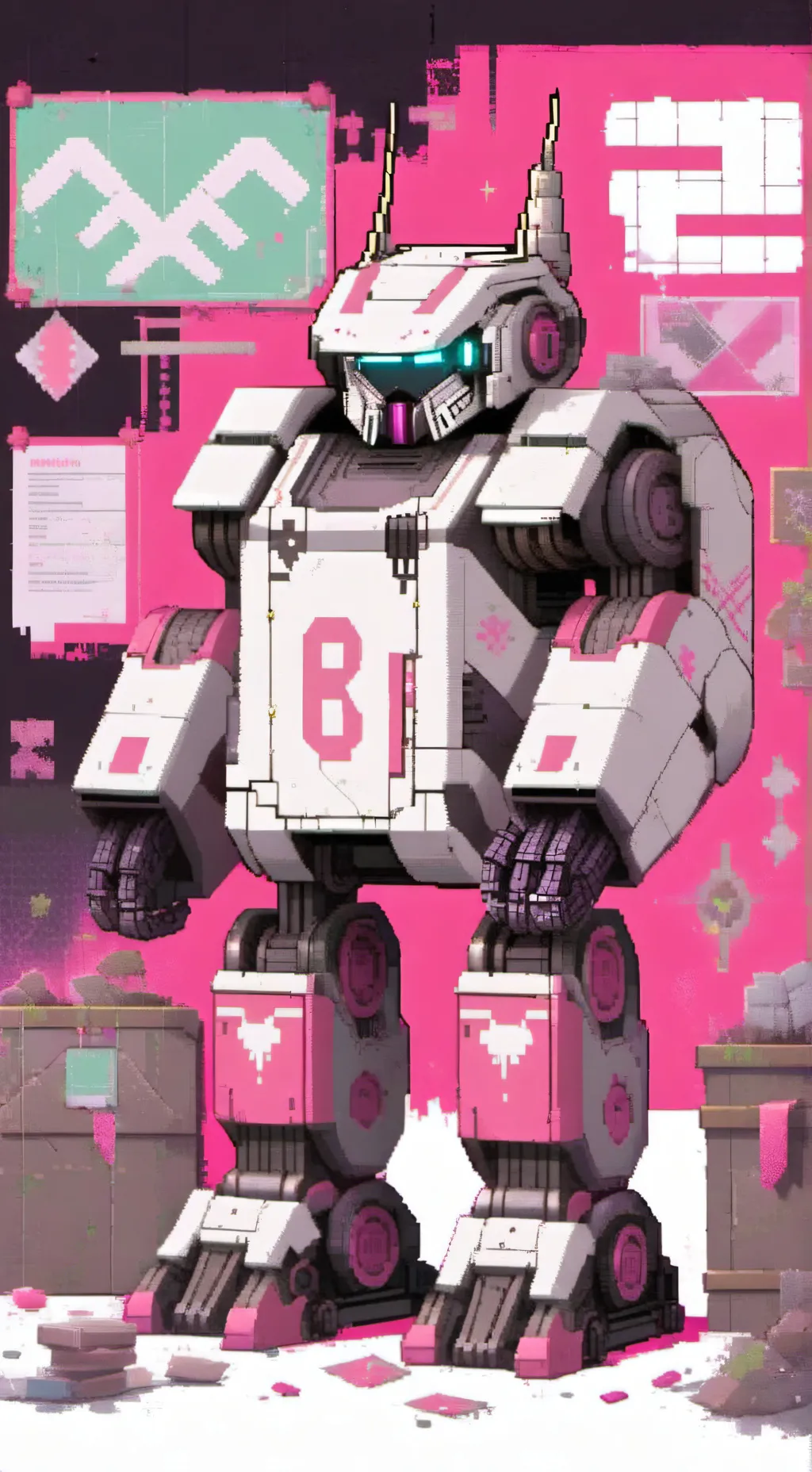 ai character: Mackie background